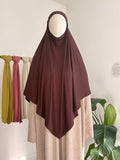 KHIMAR JERSEY BAMBOO - MARRON CHOCOLAT