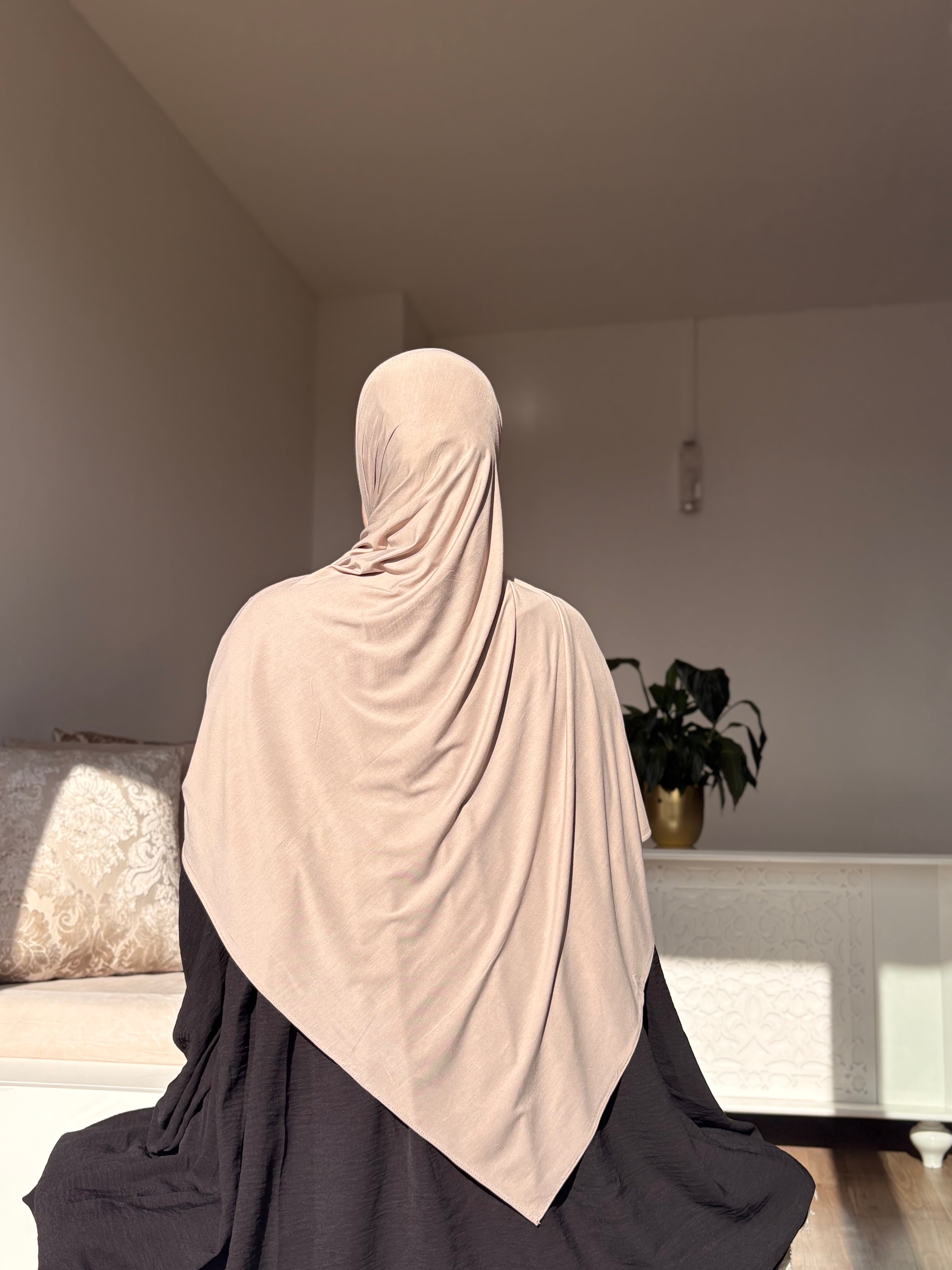 HIJAB JERSEY BAMBOO - TAUPE
