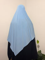 HIJAB JERSEY PREMIUM - BLEU CIEL