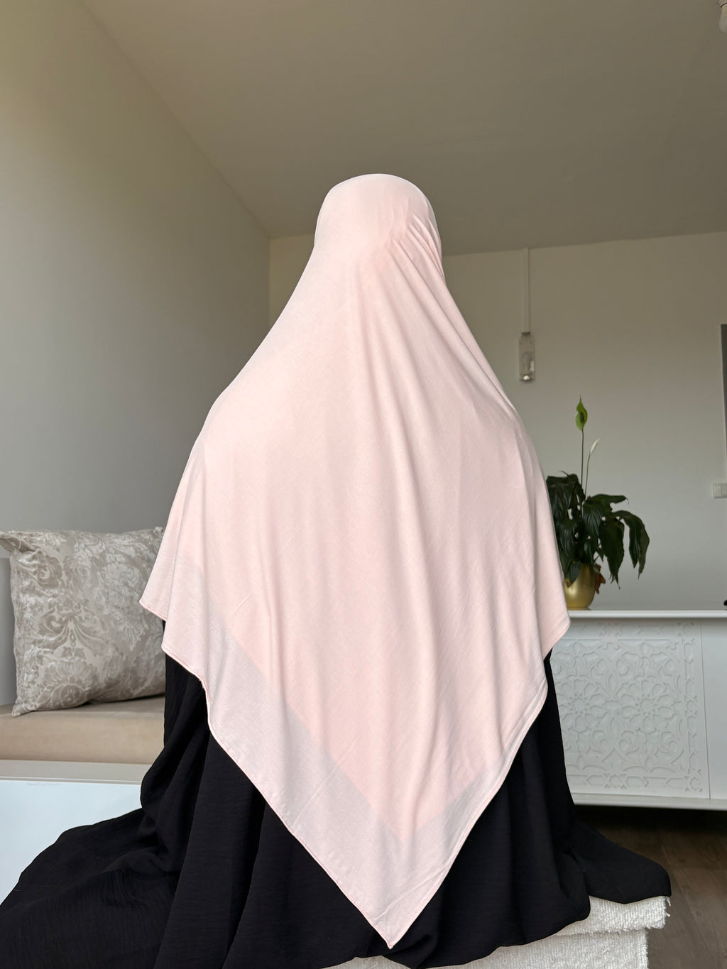 HIJAB JERSEY BAMBOO - ROSE BÉBÉ