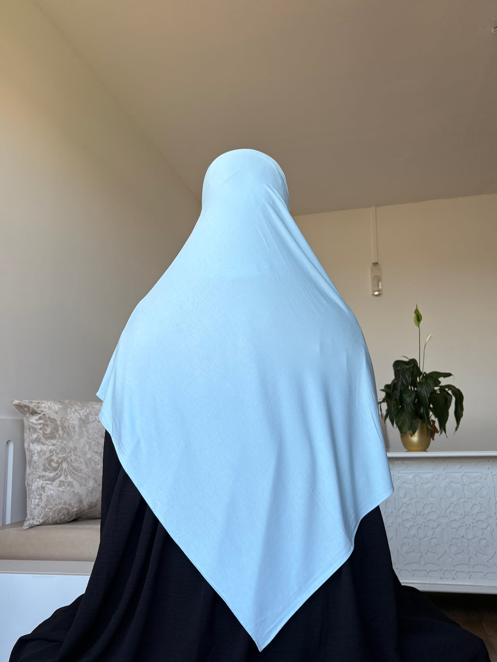 HIJAB JERSEY BAMBOO - BLEU BÉBÉ
