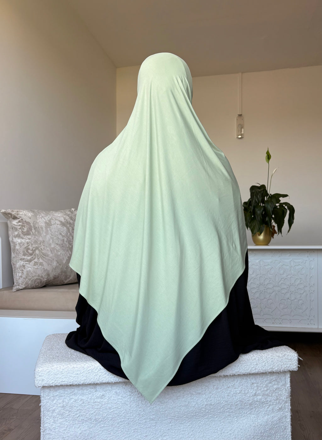 HIJAB JERSEY BAMBOO - VERT D'EAU
