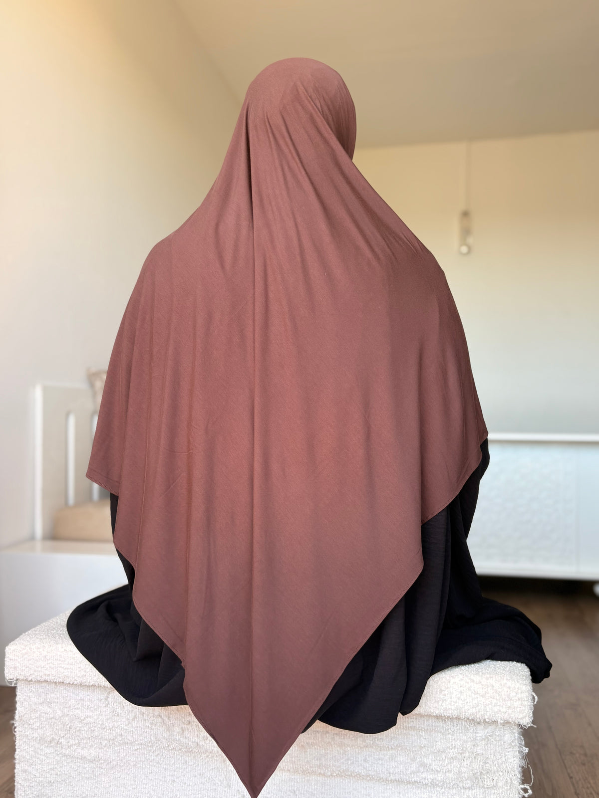 HIJAB JERSEY BAMBOO - MARRON