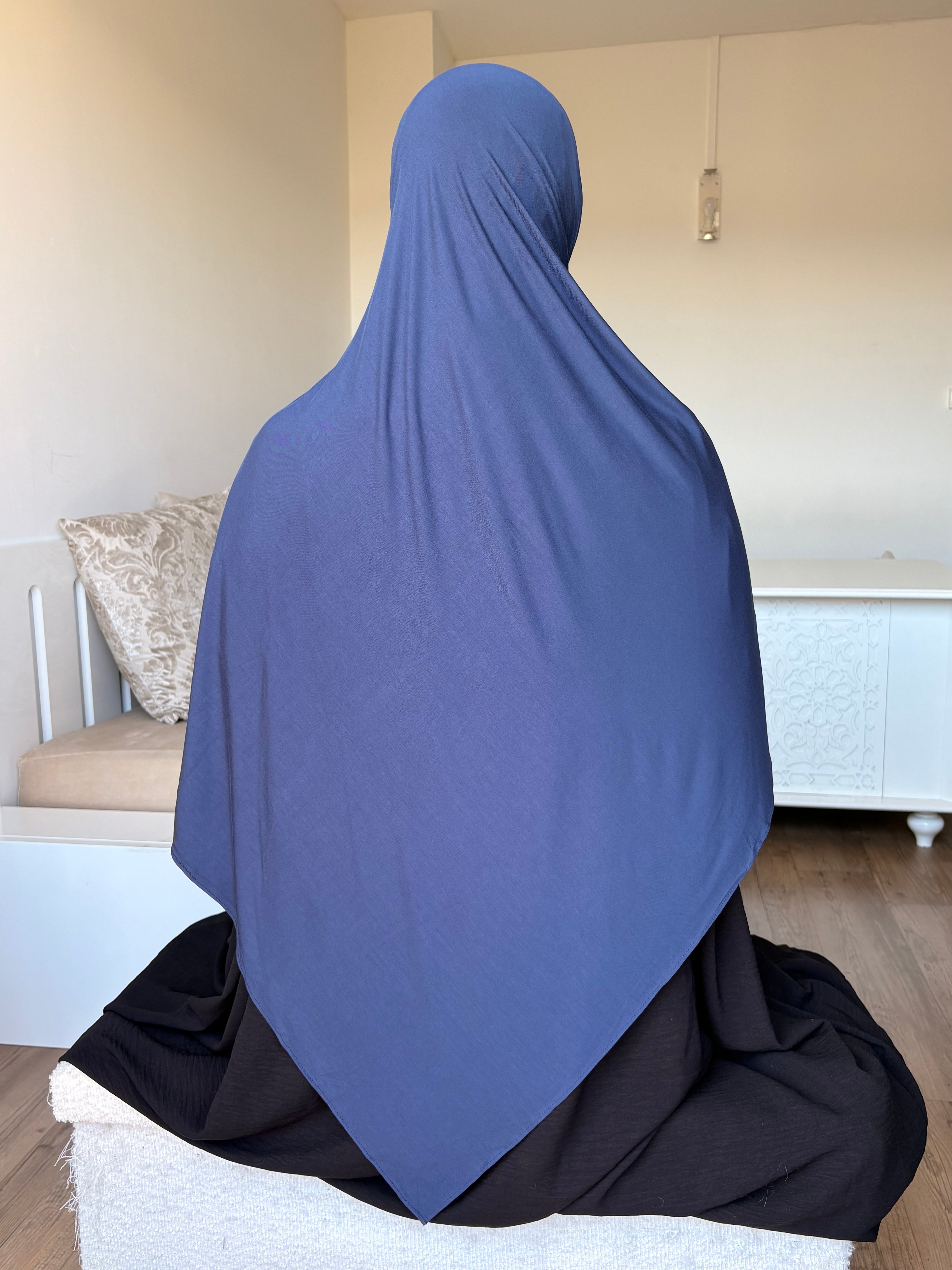 HIJAB JERSEY BAMBOO - BLEU MARINE